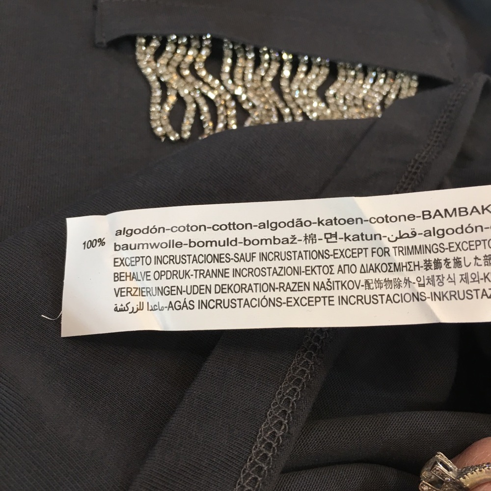Stradivarius Rhinestone Ladies Top. Small🌹 - Picture 6 of 7